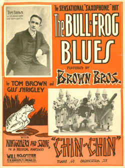Bullfrog Blues sheet music