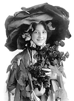 Anna Fitzhugh as a Poppy Girl